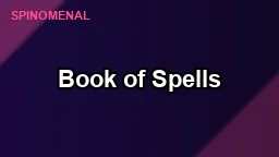 Book of Spells
